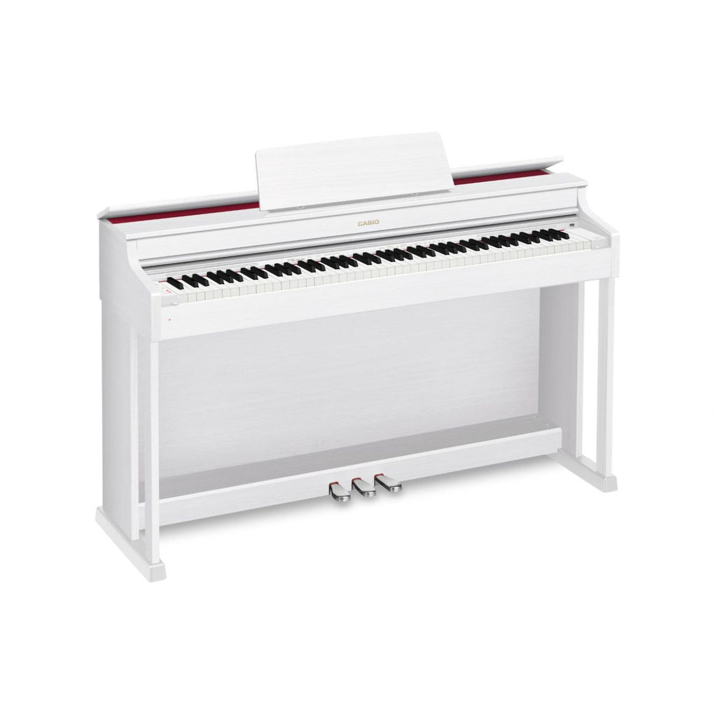 Casio AP470 Digital Piano with Bench - White-Casio-Infinite Music