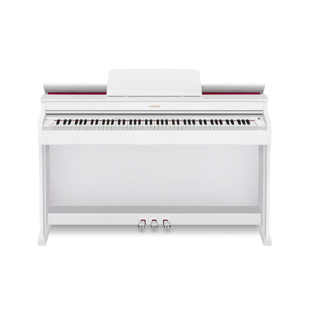 Casio AP470 Digital Piano with Bench - White-Casio-Infinite Music