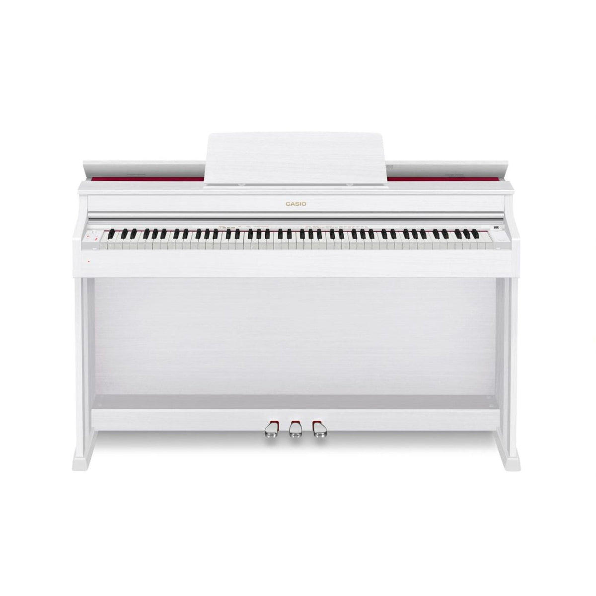 Casio AP470 Digital Piano with Bench - White-Casio-Infinite Music