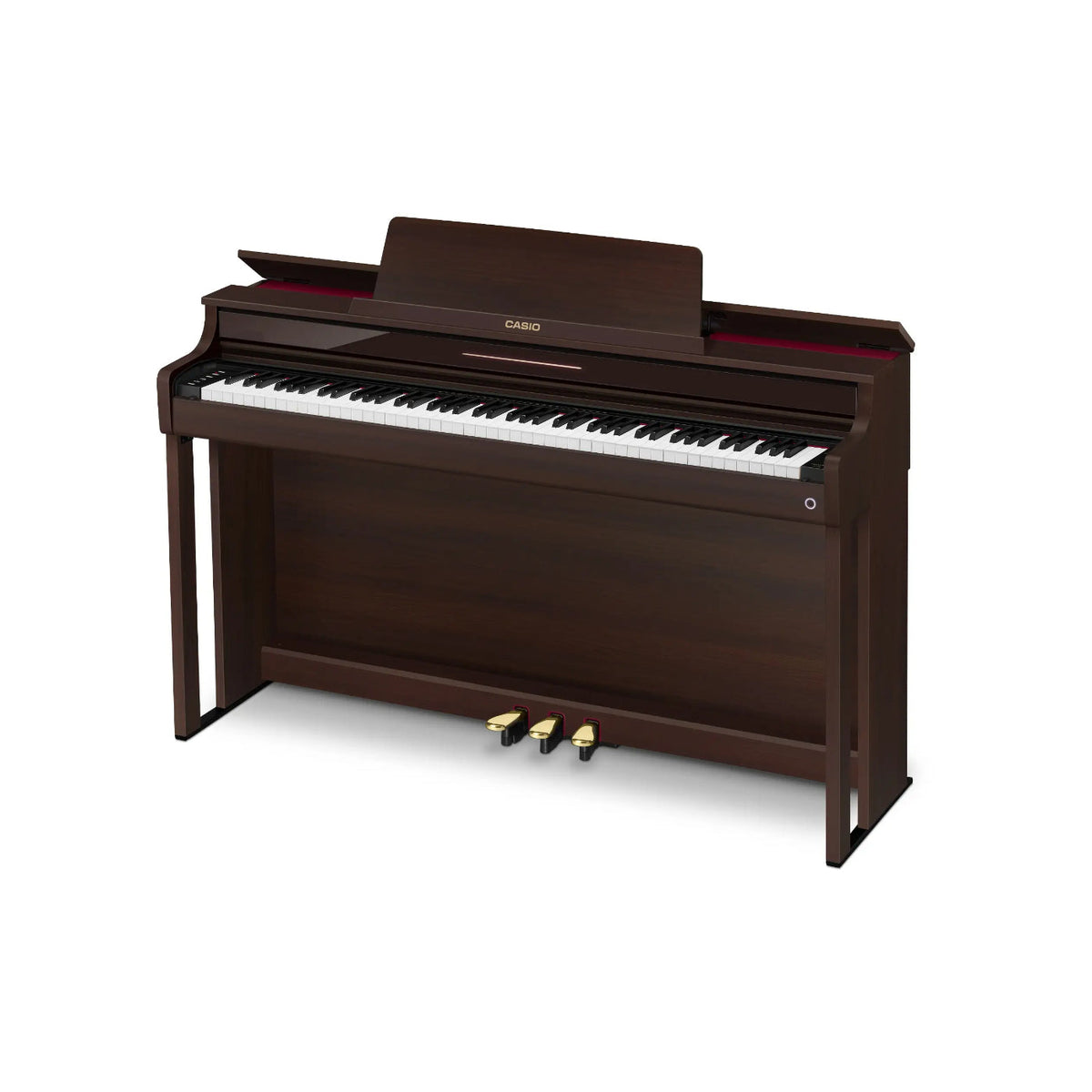 Casio AP550BN Digital Piano with Bench – Brown-Casio-Infinite Music