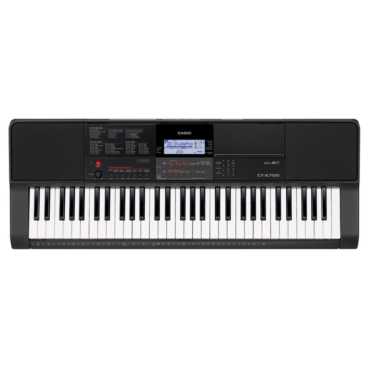 Casio CTX700 61 Note Portable Keyboard-Casio-Infinite Music
