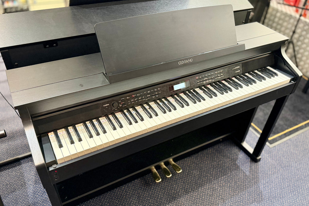 Casio Celviano AP-650MBK Digital Piano W/- Bench, Manual, etc ( Pre Owned) -Instore Pickup or Local Delivery Only-Casio-Infinite Music