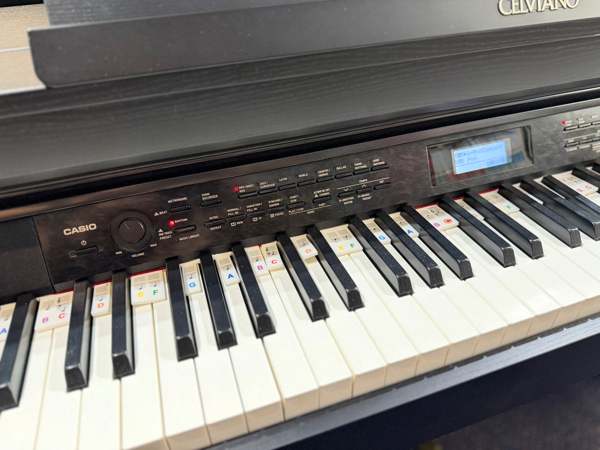 Casio Celviano AP-650MBK Digital Piano W/- Bench, Manual, etc ( Pre Owned) -Instore Pickup or Local Delivery Only-Casio-Infinite Music