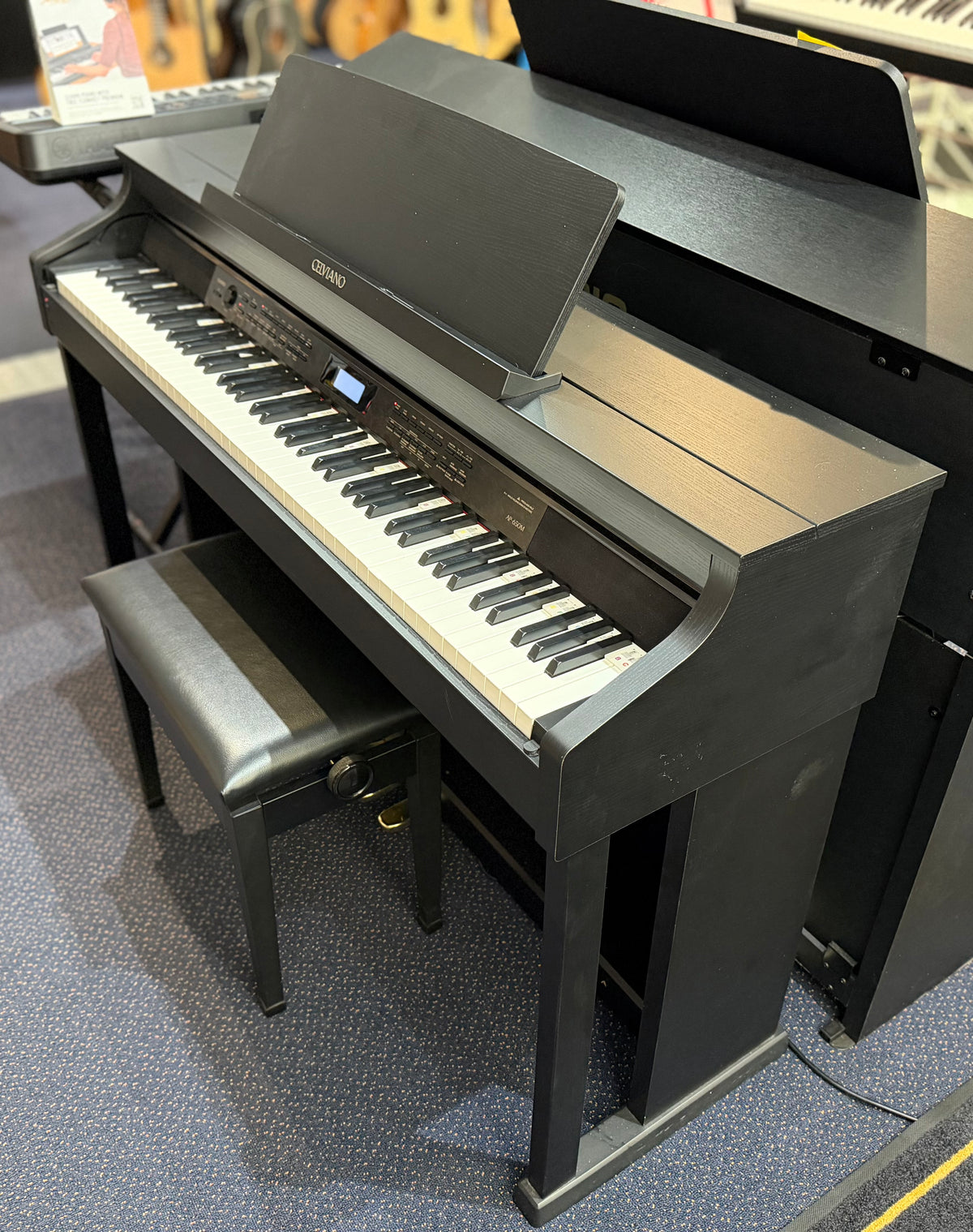 Casio Celviano AP-650MBK Digital Piano W/- Bench, Manual, etc ( Pre Owned) -Instore Pickup or Local Delivery Only-Casio-Infinite Music