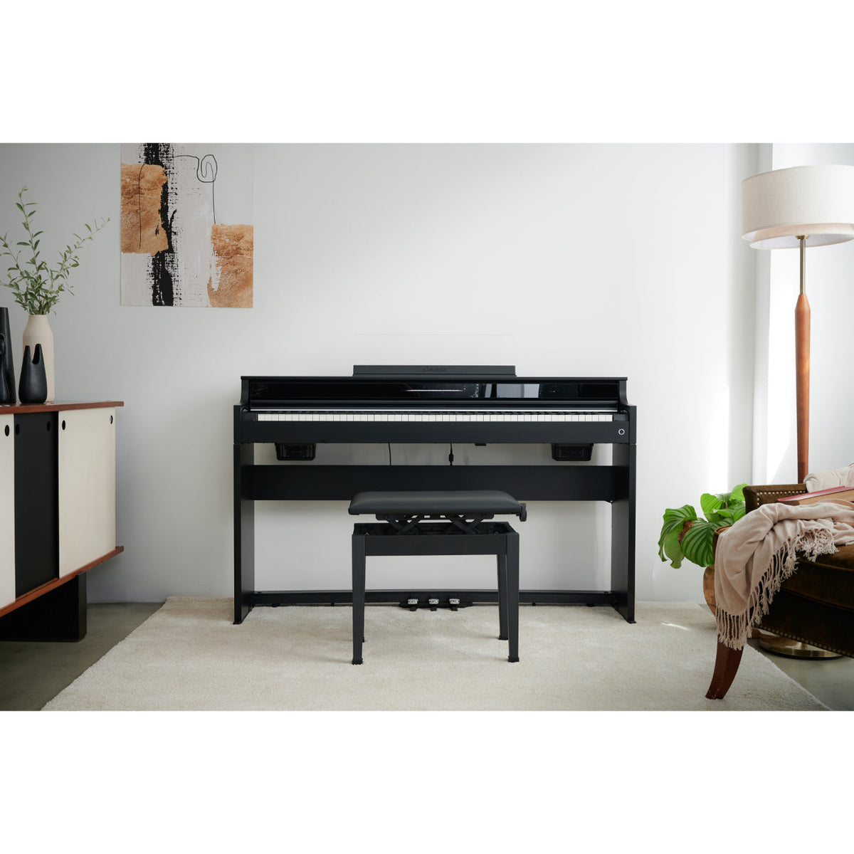 Casio Celviano APS450 88-Key Digital Piano - BLACK-Casio-Infinite Music