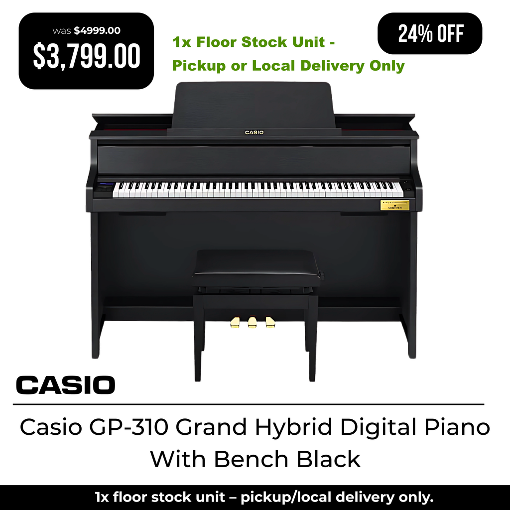 Casio GP-310 Grand Hybrid Digital Piano With Bench Black-Casio-Infinite Music