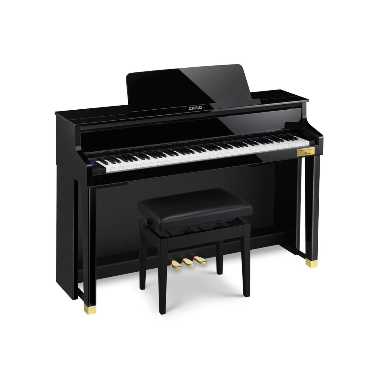 Casio GP510BP Grand Hybrid Digital Piano - Black Polish-Casio-Infinite Music