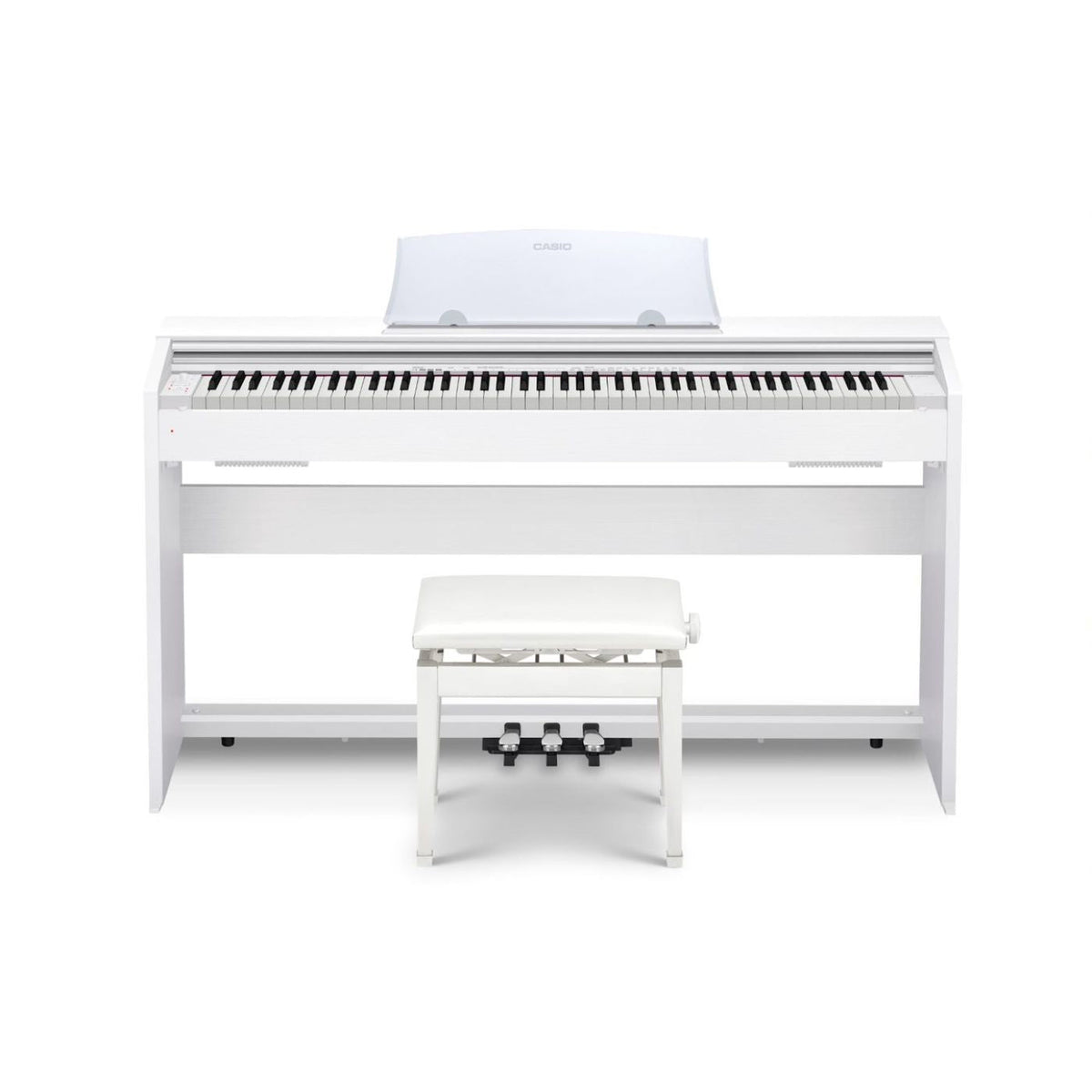 Casio Privia PX770WE Digital Piano - White With Matching Bench-Casio-Infinite Music