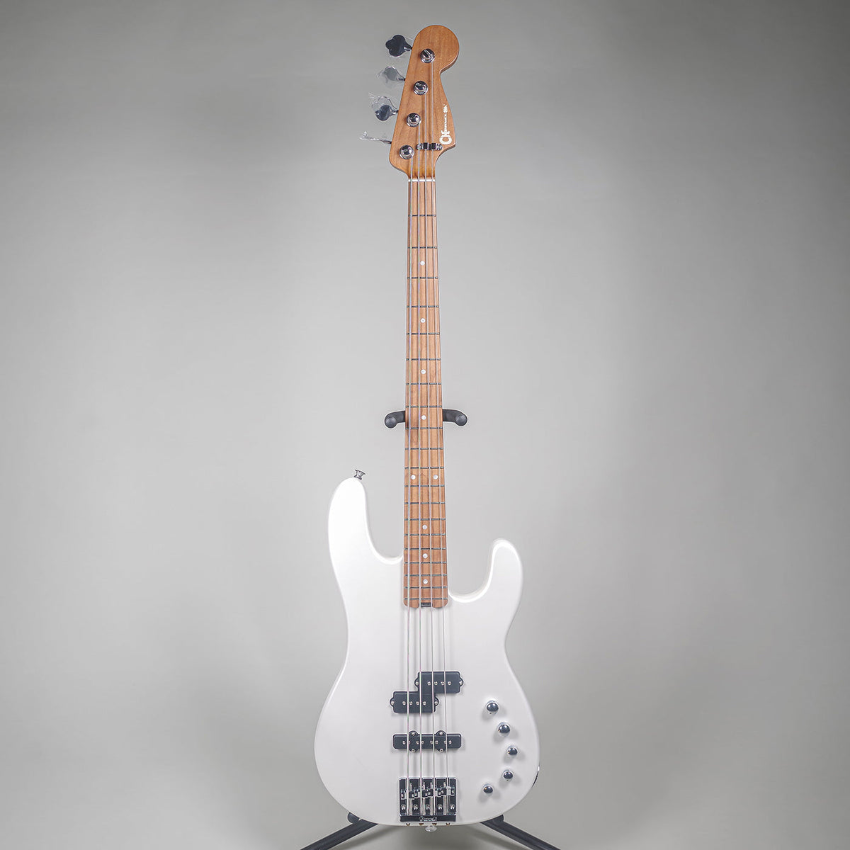 Charvel Pro-Mod San Dimas Bass PJ IV Bass Guitar - Platinum Pearl-Charvel-Infinite Music