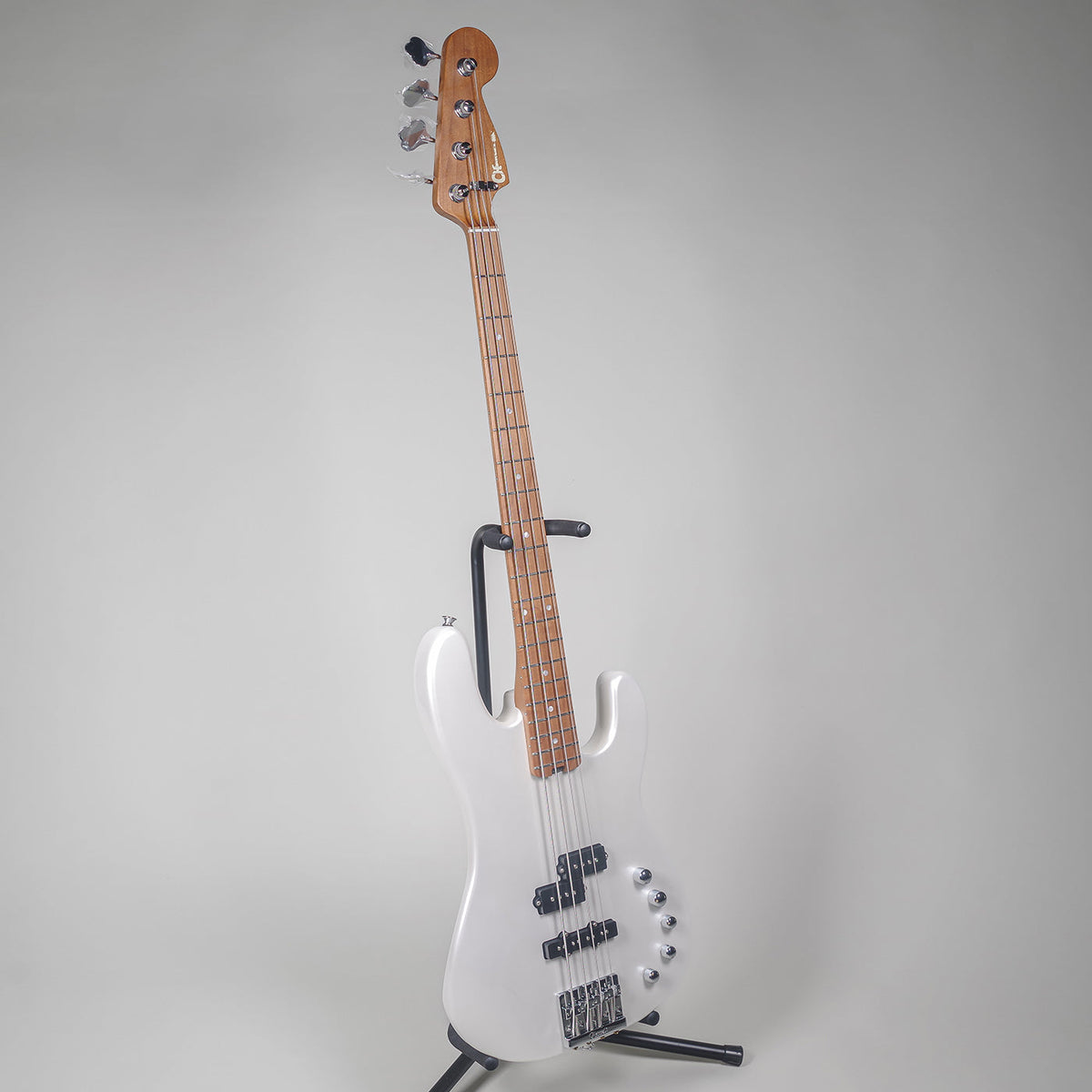 Charvel Pro-Mod San Dimas Bass PJ IV Bass Guitar - Platinum Pearl-Charvel-Infinite Music