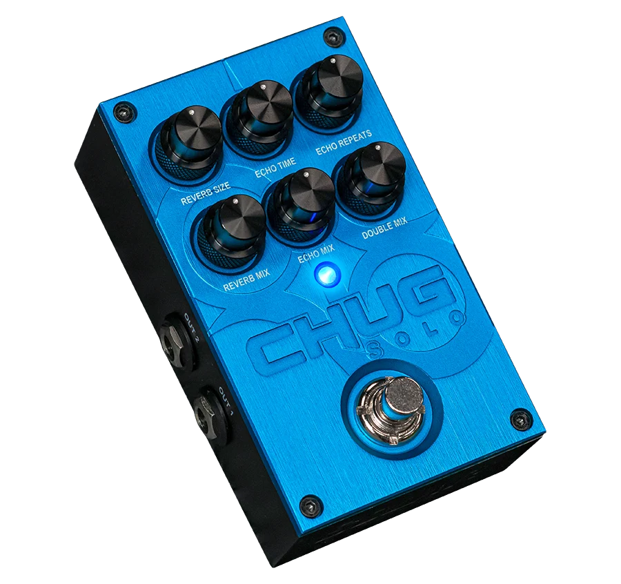 Solar Guitars CHUG SOLO 3-in-1 Doubler / Echo / Reverb Pedal