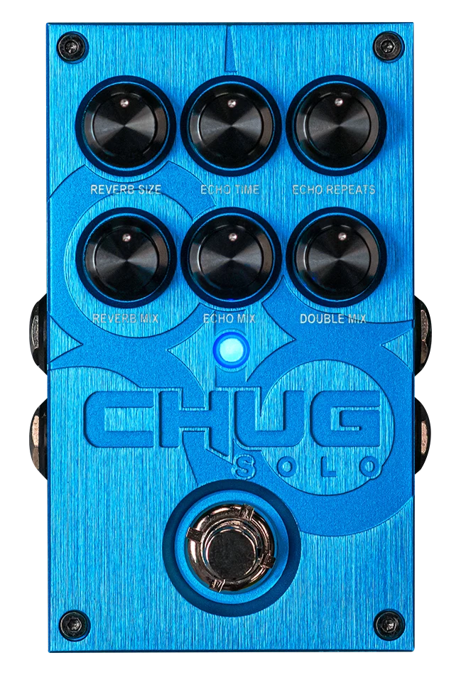 Solar Guitars CHUG SOLO 3-in-1 Doubler / Echo / Reverb Pedal