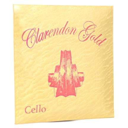 Clarendon Gold 1/2 Cello String Set-Clarendon-Infinite Music