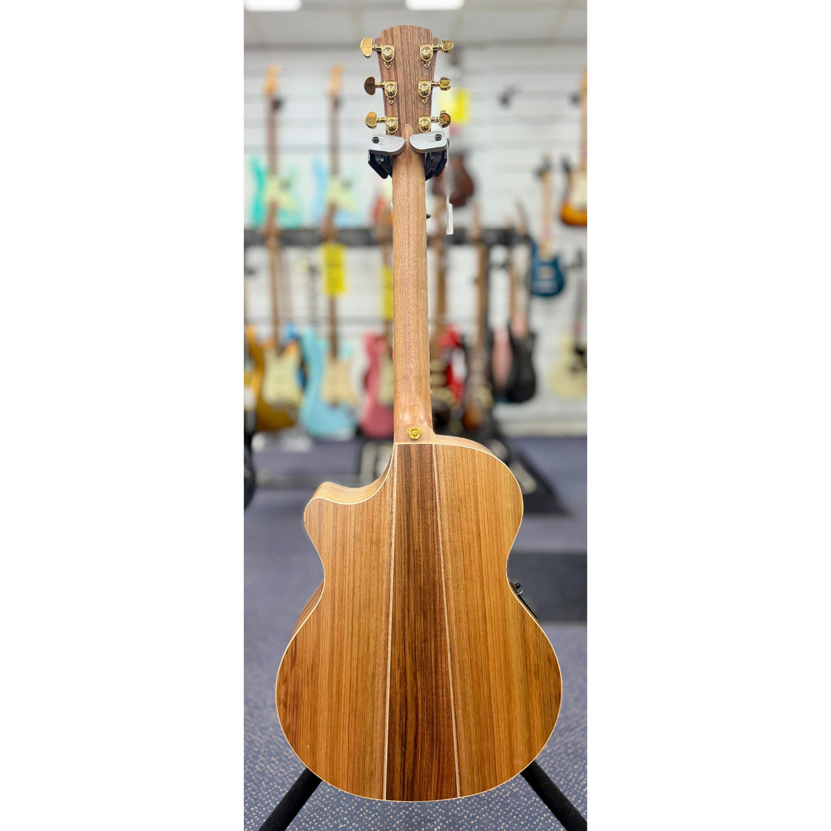 Cole Clark AN2EC-RDBLR Redwood/Blackwood Rosewood Acoustic-Electric Guitar W/- Hard Case-Cole Clark-Infinite Music