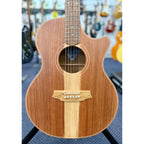 Cole Clark AN2EC-RDBLR Redwood/Blackwood Rosewood Acoustic-Electric Guitar W/- Hard Case-Cole Clark-Infinite Music