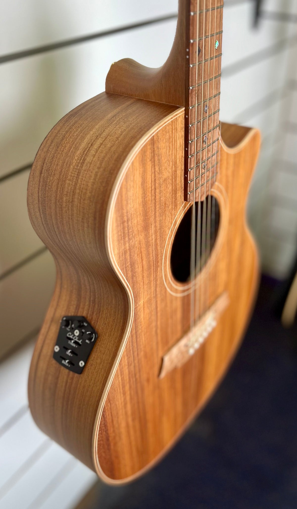 Cole Clark Angel AN2EC-BLBL Acoustic Electric Guitar W/- Hard Case-Cole Clark-Infinite Music