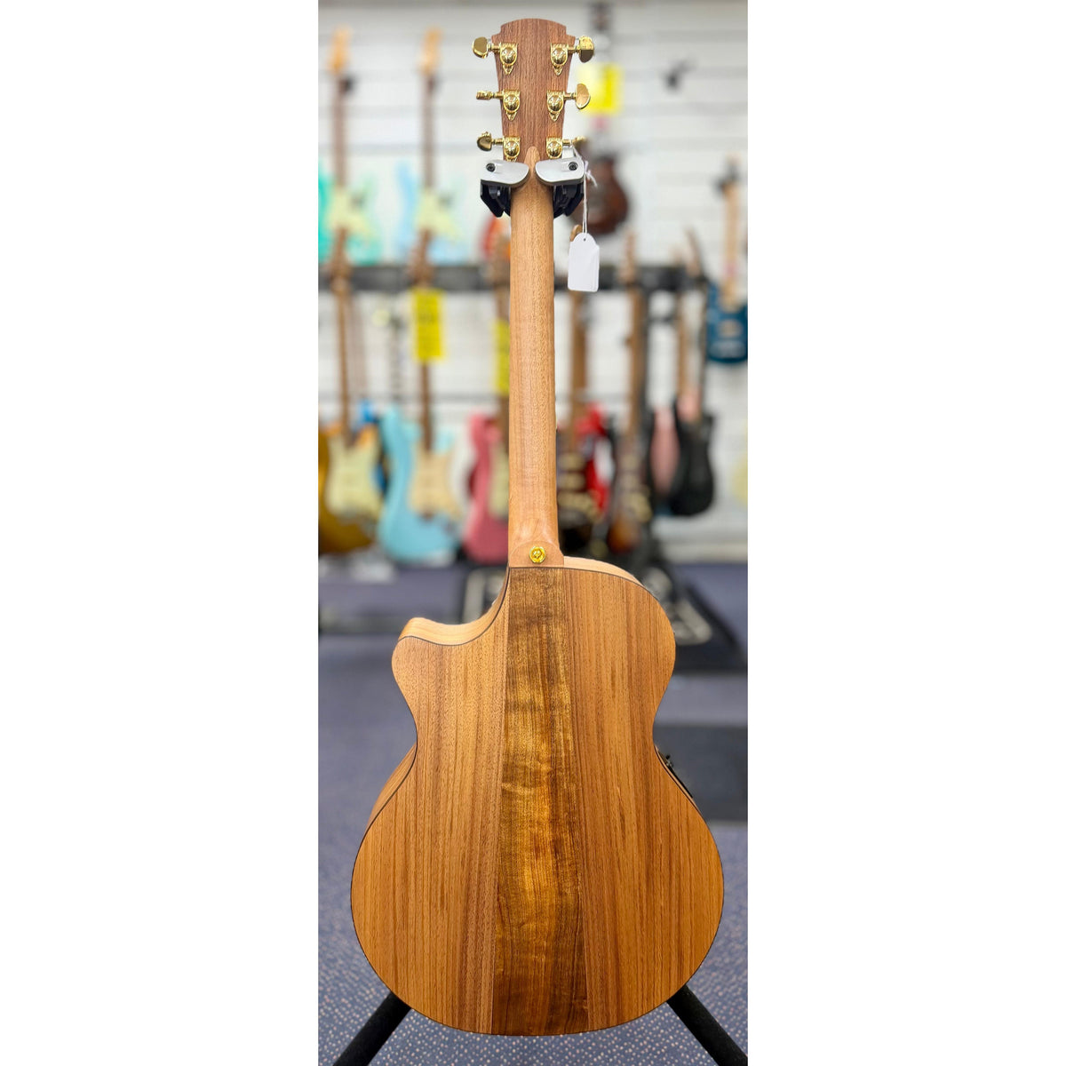 Cole Clark Angel AN2EC-BLBLR Blackwood/Blackwood Rosewood Acoustic Electric Guitar W/-Hard Case-Cole Clark-Infinite Music