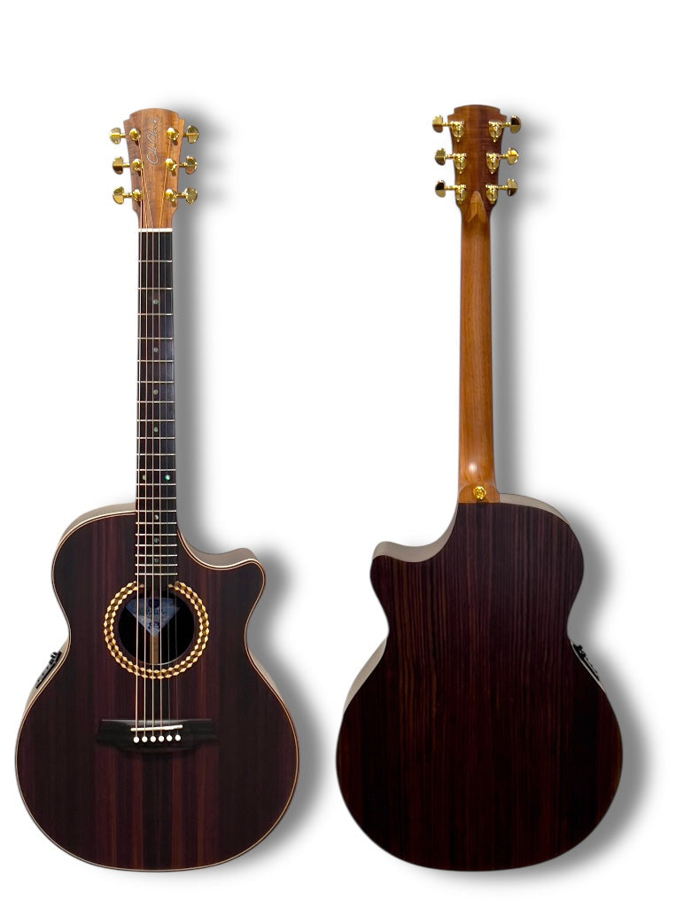 Cole Clark CCRAN2EC-RRE Recording Series All Solid Rosewood Grand Auditorium Acoustic Guitar w/ Pickup & Hard Case-Cole Clark-Infinite Music