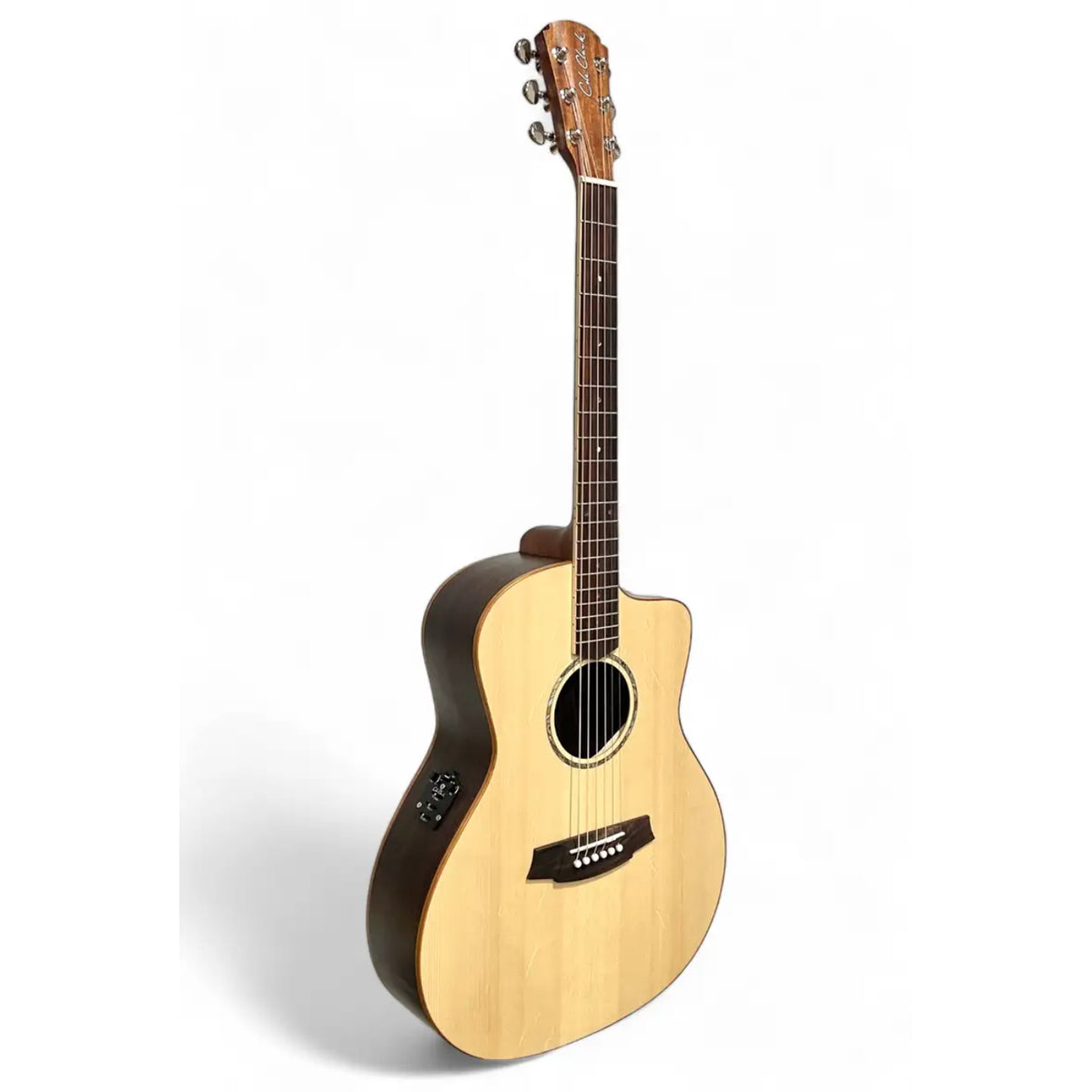 Cole Clark CCSAN1EC-SR Studio GA Acoustic Guitar - Spruce / Rosewood W/- Deluxe Gig Bag-Cole Clark-Infinite Music