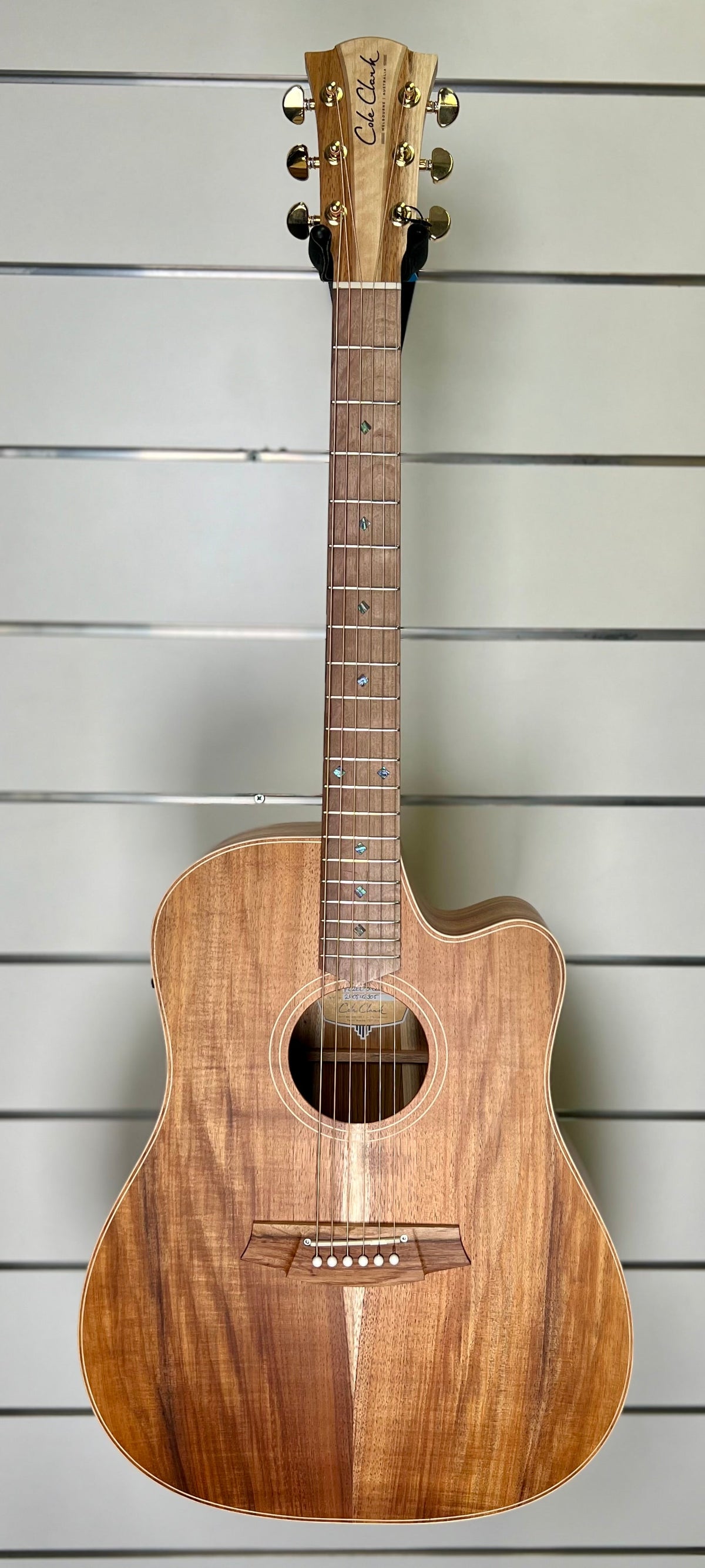 Cole Clark Fat Lady 2 FL2EC-BLBL Acoustic Electric Guitar-Cole Clark-Infinite Music