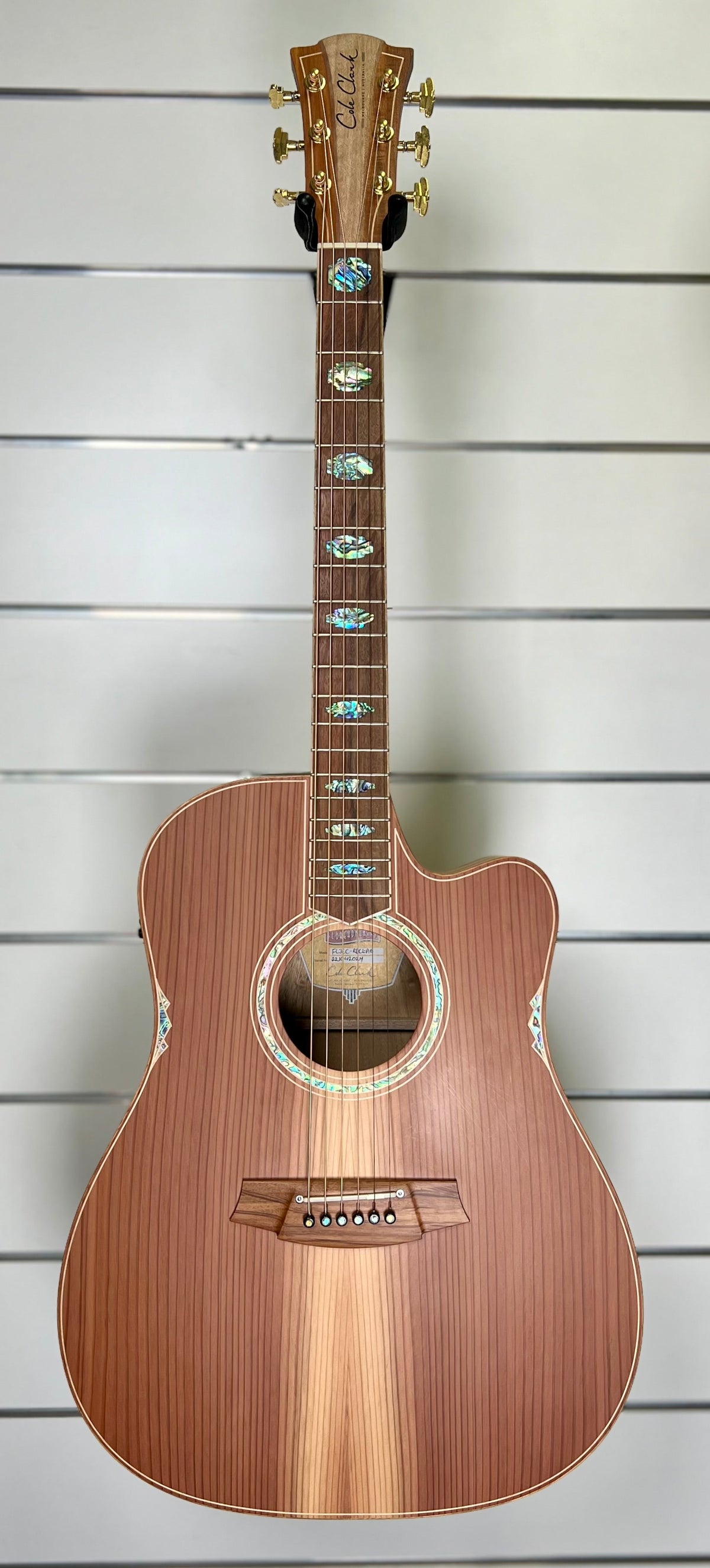 Cole Clark Fat Lady 3 FL3EC-RDCL-AE Acoustic Electric Guitar-Cole Clark-Infinite Music