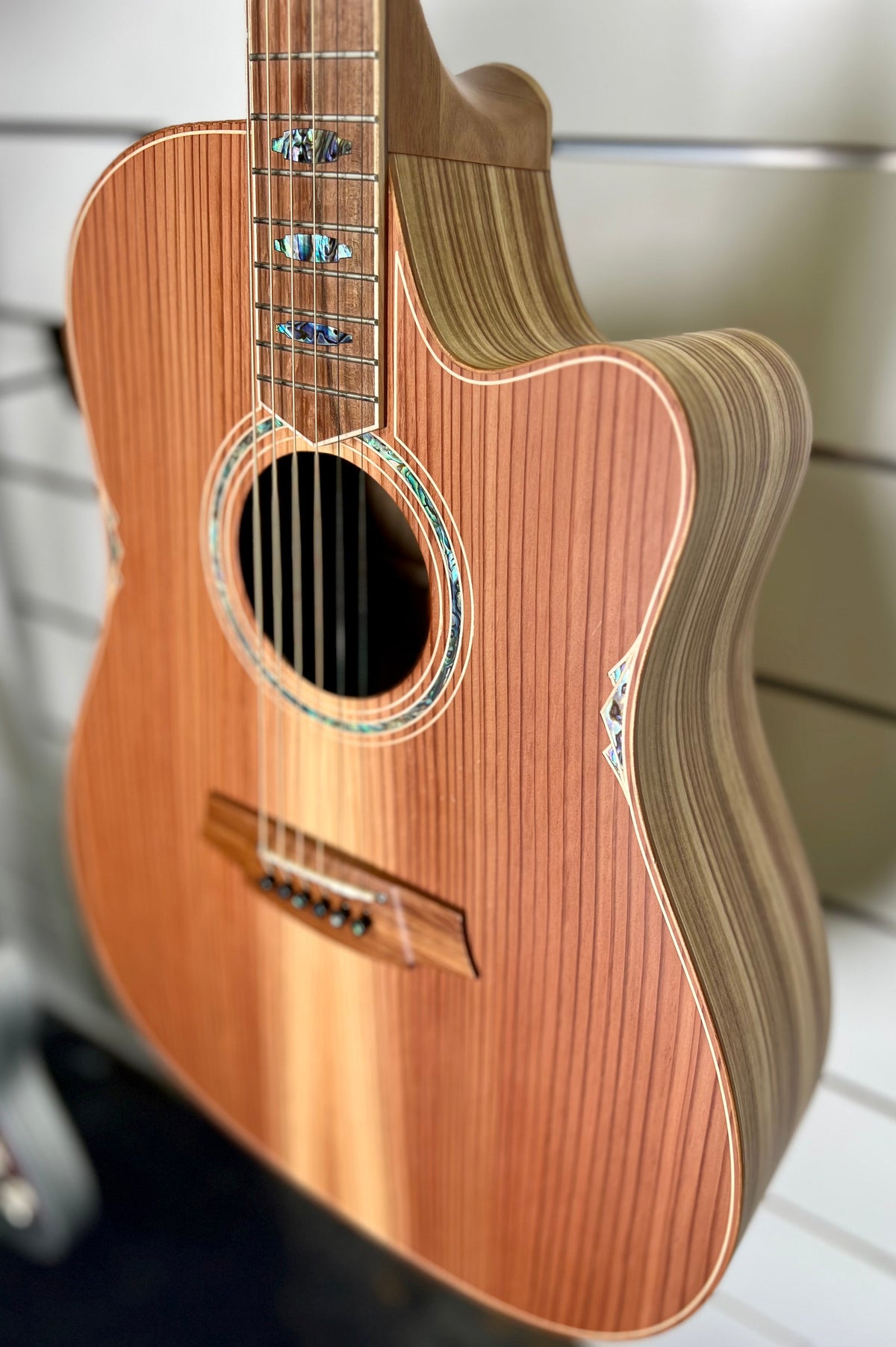 Cole Clark Fat Lady 3 FL3EC-RDCL-AE Acoustic Electric Guitar-Cole Clark-Infinite Music