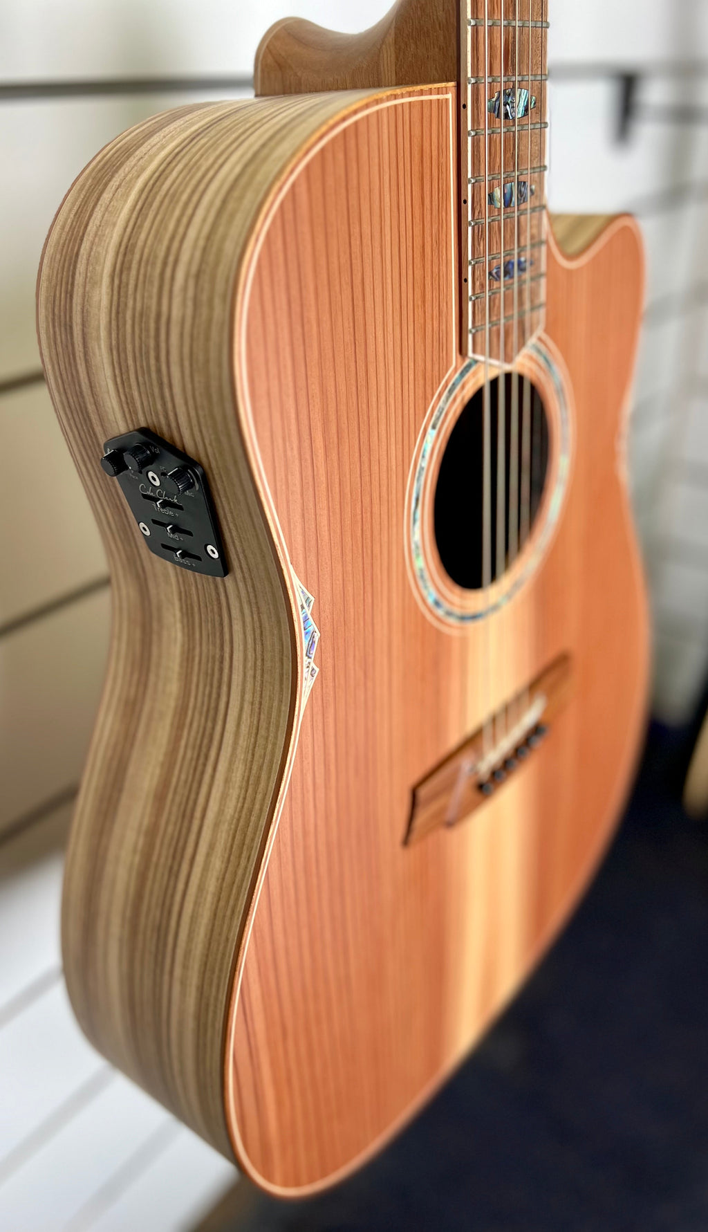 Cole Clark Fat Lady 3 FL3EC-RDCL-AE Acoustic Electric Guitar-Cole Clark-Infinite Music