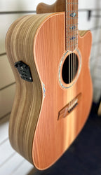 Cole Clark Fat Lady 3 FL3EC-RDCL-AE Acoustic Electric Guitar-Cole Clark-Infinite Music