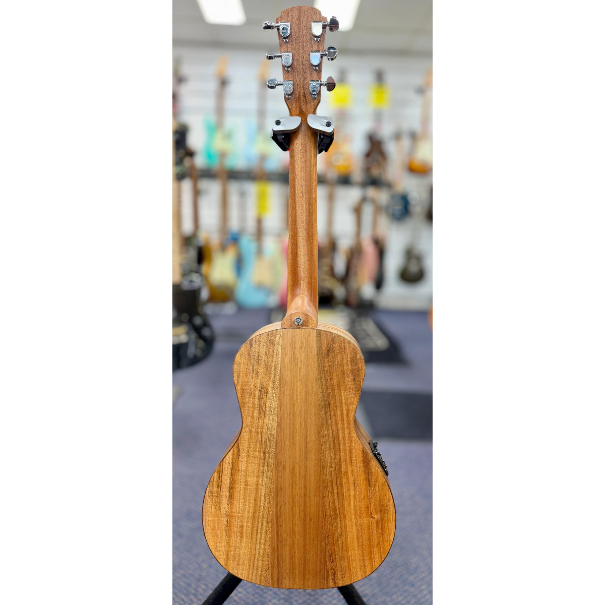 Cole Clark SP1E-BLBL Studio Parlour 24.75" Scale Acoustic - Blackwood W/- Deluxe Gigbag-Cole Clark-Infinite Music