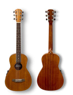 Cole Clark SP1E-MMAH Studio Parlour 24.75" Scale Acoustic - Mahogany in Deluxe Gigbag-Cole Clark-Infinite Music