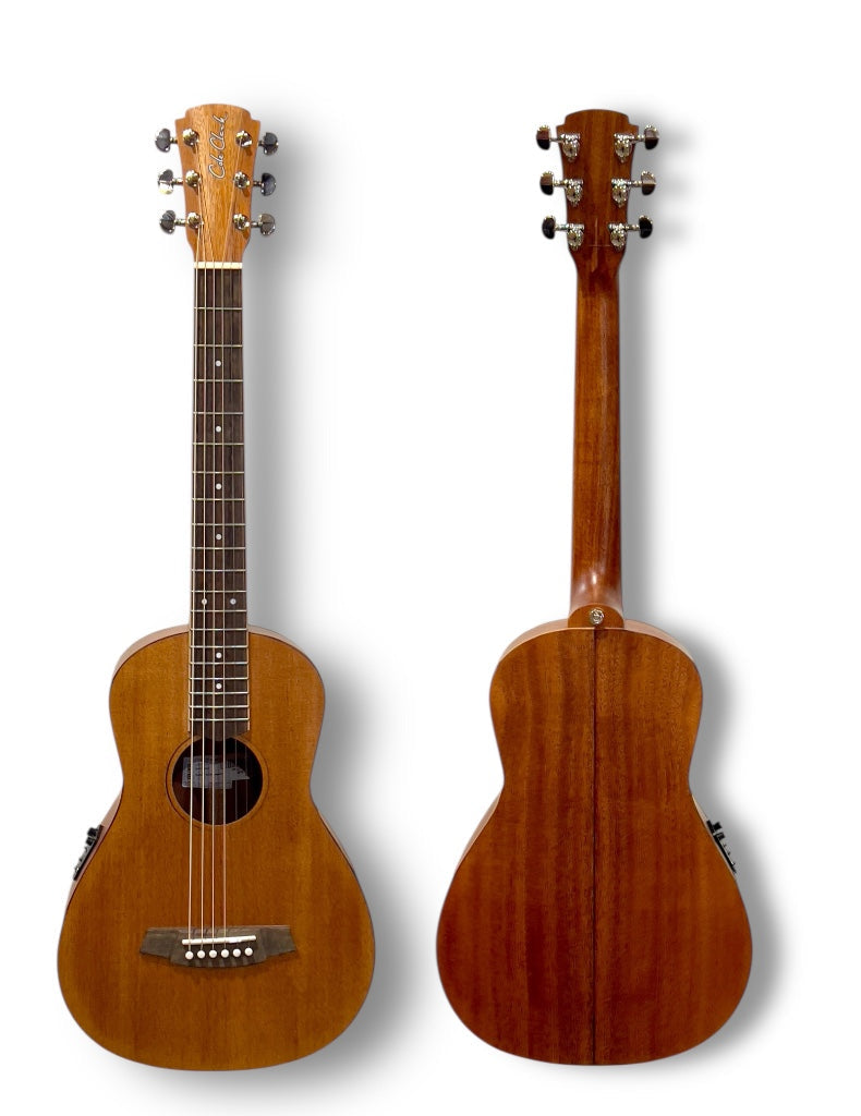 Cole Clark SP1E-MMAH Studio Parlour 24.75" Scale Acoustic - Mahogany in Deluxe Gigbag-Cole Clark-Infinite Music