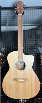 Cole Clarke SAN1EC -BSO GA - Bunya Top -Silky Oak Back & Sides, Cutaway, Pickup, Gig Bag-Cole Clark-Infinite Music