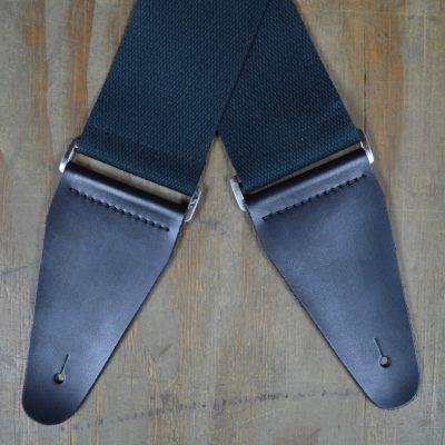 Colonial Leather 3.5″ Slide Adjustable Cotton Webbing Guitar Strap-Colonial Leather-Infinite Music