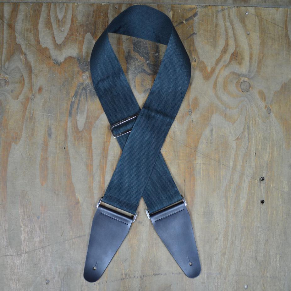 Colonial Leather 3.5″ Slide Adjustable Cotton Webbing Guitar Strap-Colonial Leather-Infinite Music