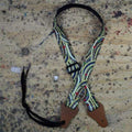 Colonial Leather Aboriginal Art Rag Ukulele Strap Butterflies Circle Of Life-Colonial Leather-Infinite Music