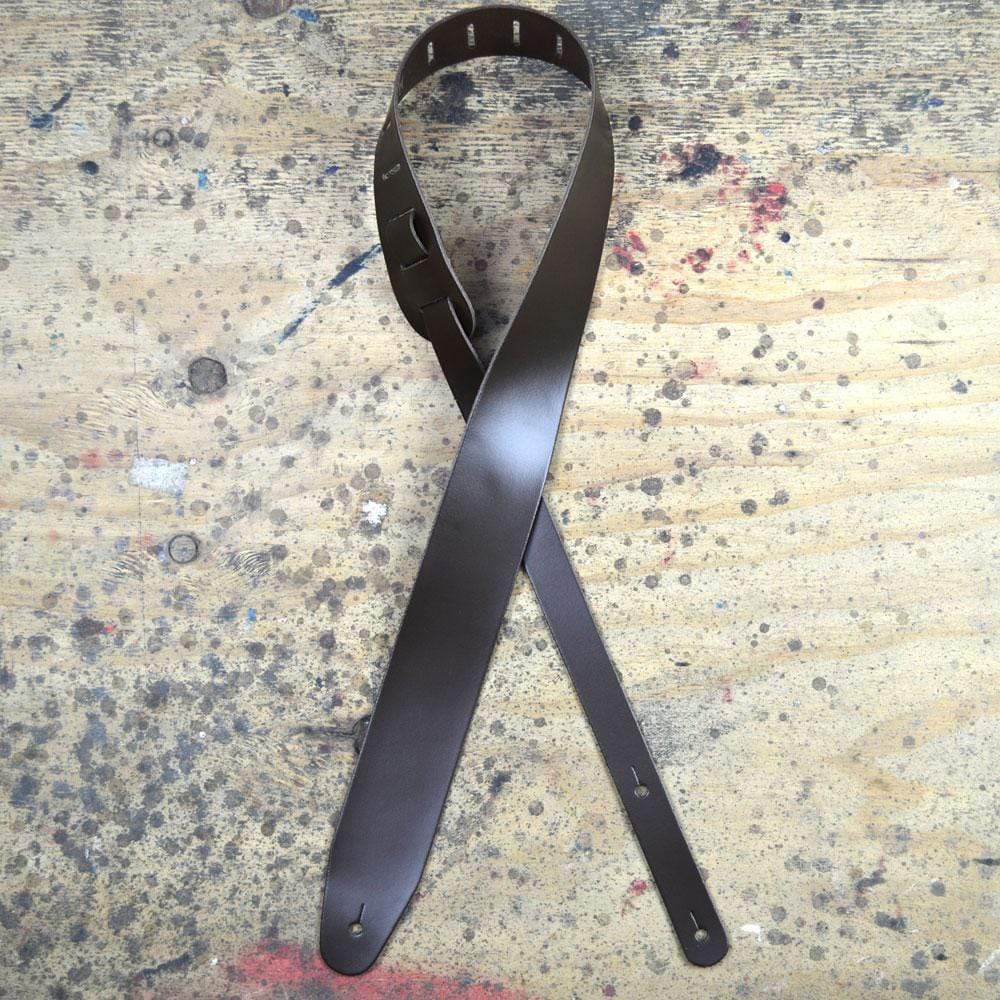 Colonial Leather Brown 2.5″ Leather Guitar Strap-Colonial Leather-Infinite Music