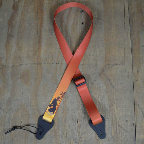 Colonial Leather Hawaii Printed Webbing Ukulele Strap-Colonial Leather-Infinite Music