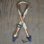 Colonial Leather Stripes Printed Webbing Ukulele Strap-Colonial Leather-Infinite Music
