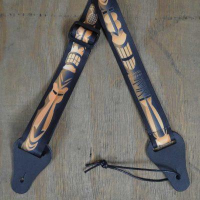 Colonial Leather Totem Printed Webbing Ukulele Strap-Colonial Leather-Infinite Music