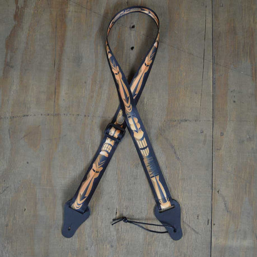 Colonial Leather Totem Printed Webbing Ukulele Strap-Colonial Leather-Infinite Music