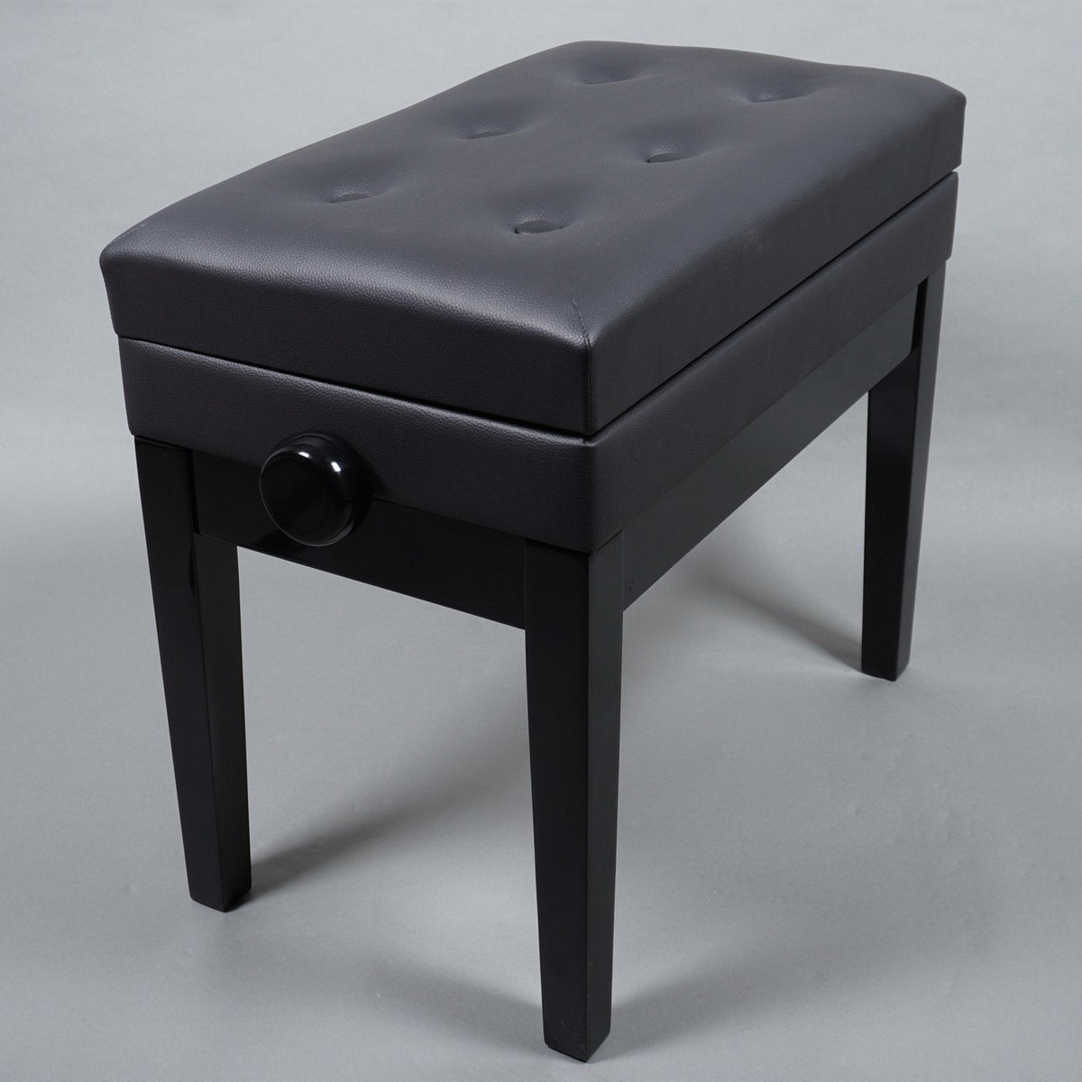 Conner PJ007 Piano Bench with Storage - Ebony-Connor-Infinite Music