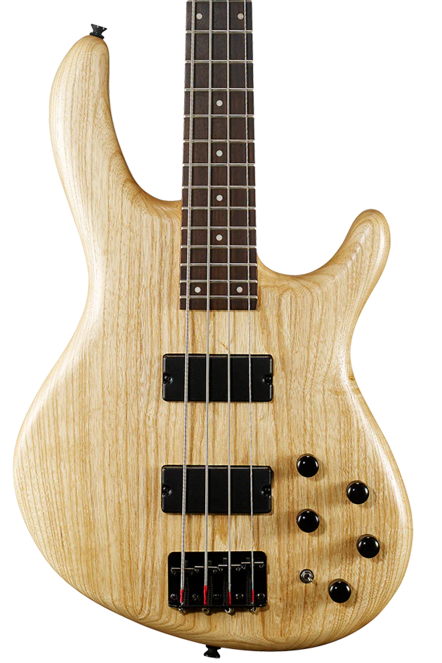 Cort Action Deluxe Bass Guitar Open Pore - Natural-Cort-Infinite Music