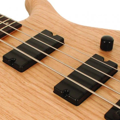Cort Action Deluxe Bass Guitar Open Pore - Natural-Cort-Infinite Music