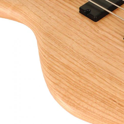 Cort Action Deluxe Bass Guitar Open Pore - Natural-Cort-Infinite Music