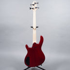 Cort Action Junior 3/4 Bass Guitar - Open Pore Black Cherry-Cort-Infinite Music