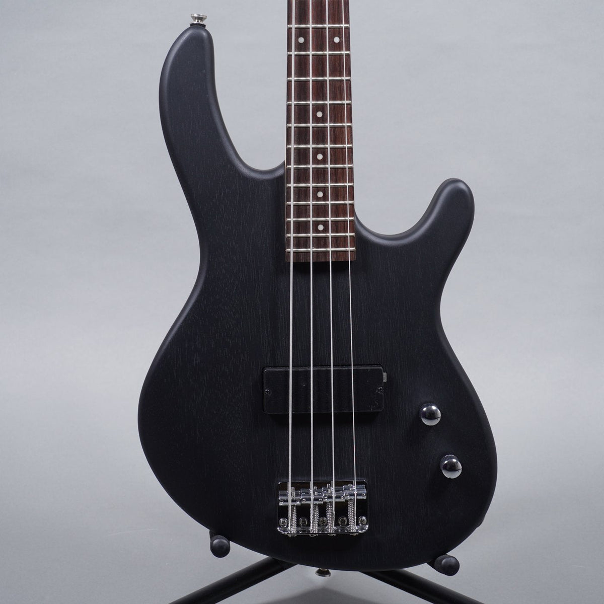 Cort Action Junior 3/4 Bass Guitar Open Pore - Black-Cort-Infinite Music