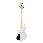 Cort Elrick NJS5 5 String Bass - White - W/Case (C31045)-Cort-Infinite Music