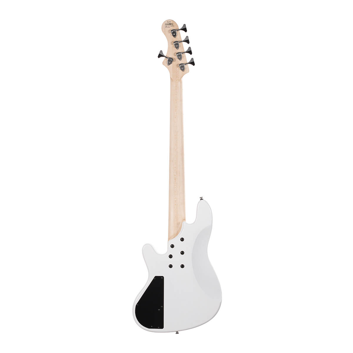 Cort Elrick NJS5 5 String Bass - White - W/Case (C31045)-Cort-Infinite Music