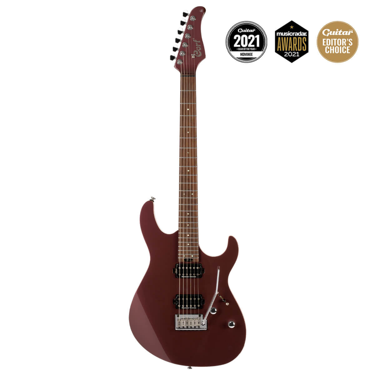 Cort G300 Pro Electric Guitar - Vivid Burgundy-Cort-Infinite Music