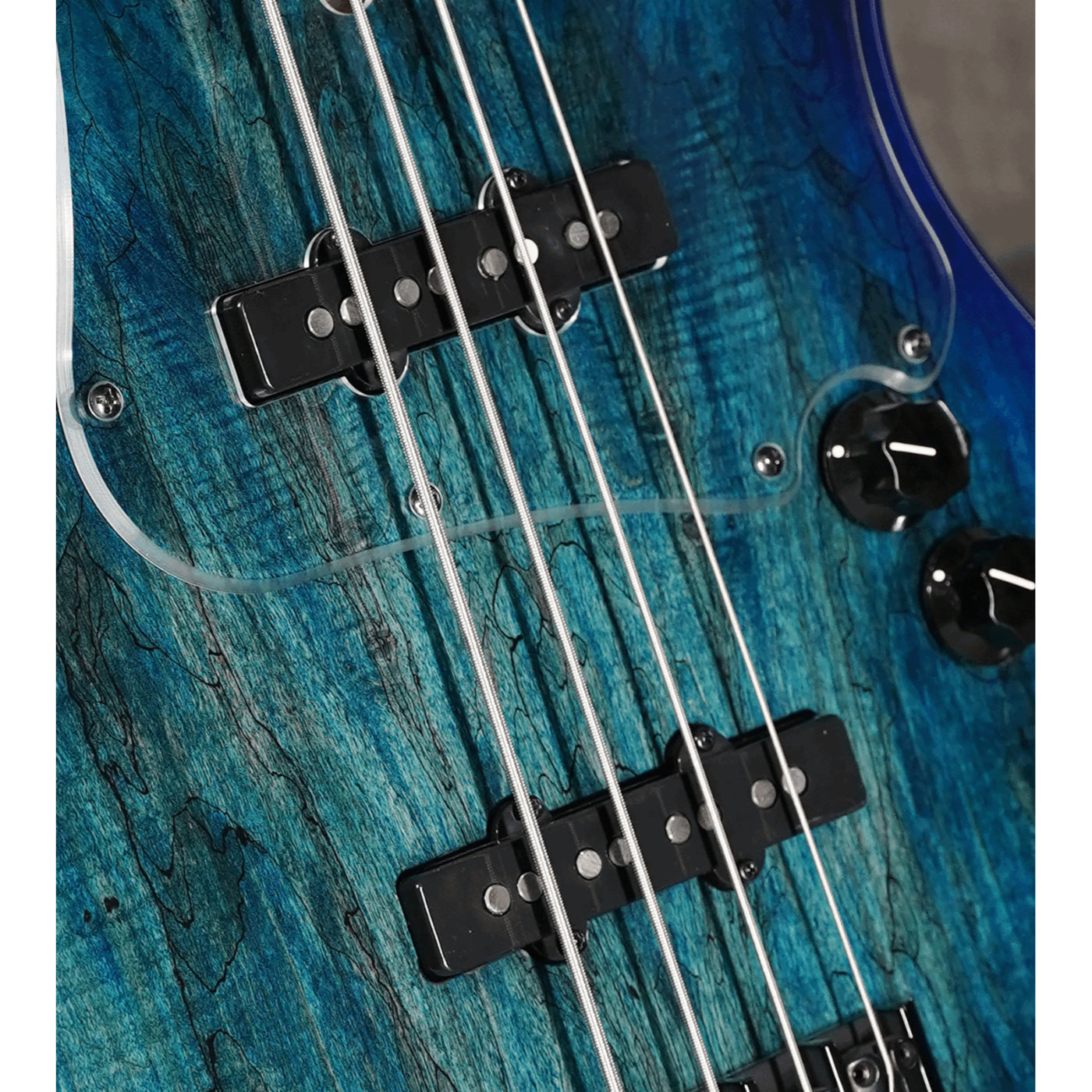 Cort GB-Fusion 4 String Electric Bass Guitar - Blue Burst (C30830)-Cort-Infinite Music